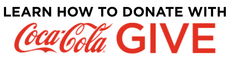Learn how to donate with Coca-Cola Give