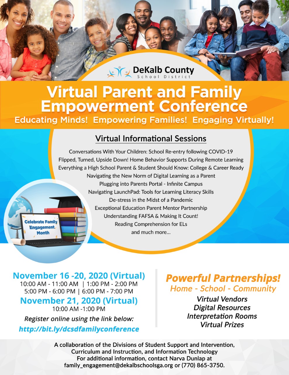 Virtual Parent and Family Empowerment Conference